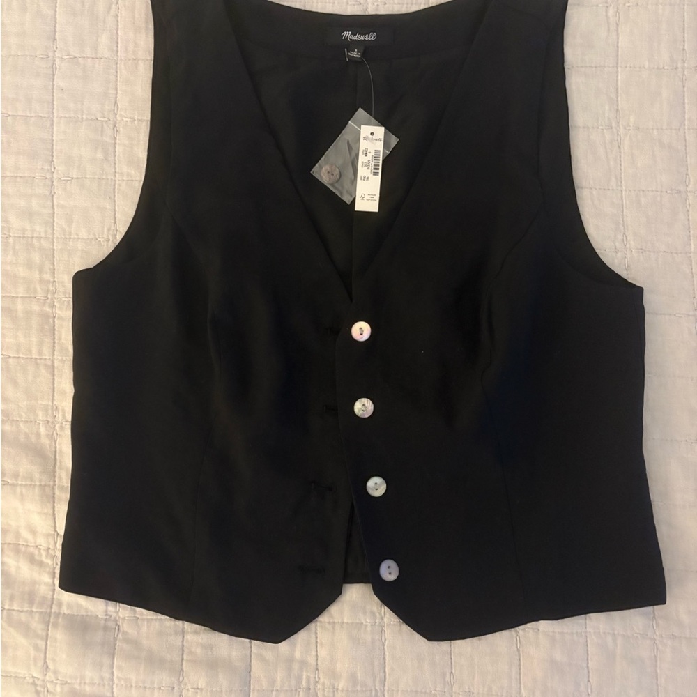 New with tags Madewell vest size 6